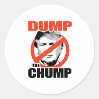 Sticker Rond Trump et Trump