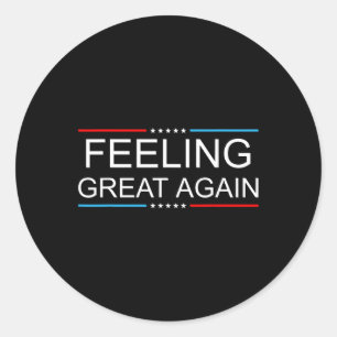 Sticker Rond Trump - Jour de l'investiture 2025 1