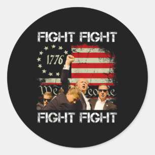Sticker Rond Trump Vance 2024
