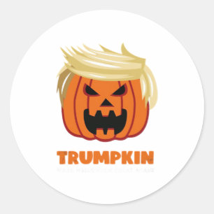 Sticker Rond Trumpkin Classic Design