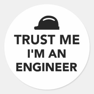 Sticker Rond Trust I'm