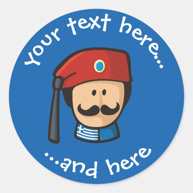 Sticker Rond Tsolias (Devant)