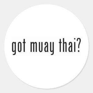 Sticker Rond tu as beaucoup de thai ?