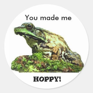Sticker Rond Tu m'as fait...