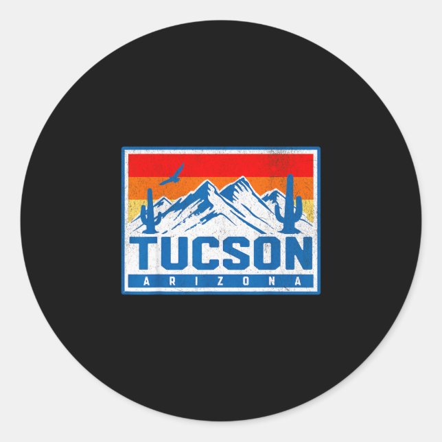 Sticker Rond Tucson  (Devant)