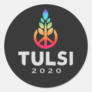 Sticker Rond Tulsi 2020