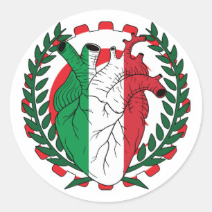Sticker Rond Tunisie Saint Josephs Jour Italie Italie
