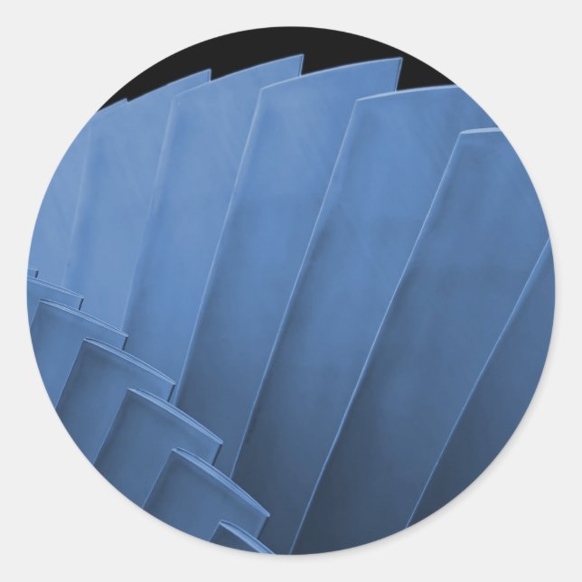 Sticker Rond Turbine (Devant)