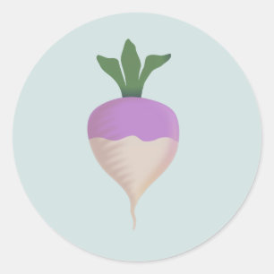 Sticker Rond Turnip