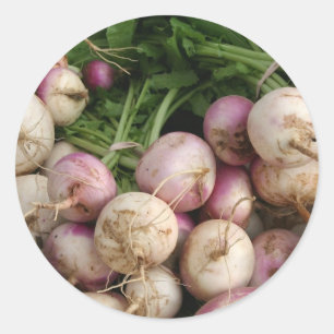 Sticker Rond Turnips