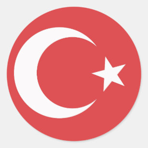 Sticker Rond turquie