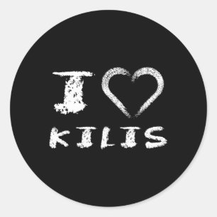 Sticker Rond Turquie Province de Kilis Anatolie du Sud-Est Merk