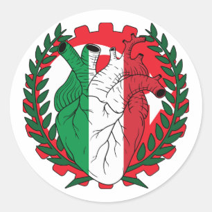 Sticker Rond Turquie turque Saint Josephs Jour Italie