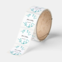 Turquoise bleu couple marié date flstylish