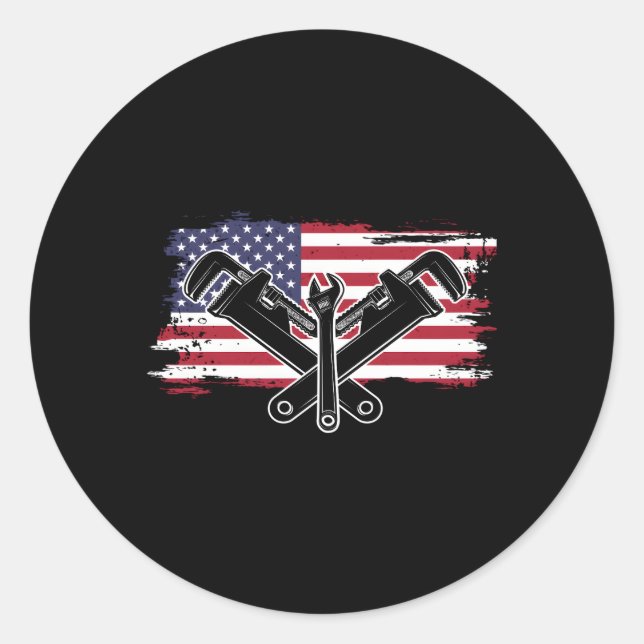 Sticker Rond Tuyauterie de tuyauterie de tuyauterie de tuyauter (Devant)