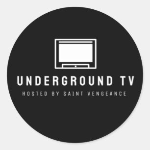 STICKER ROND TV SOUTERRAINE
