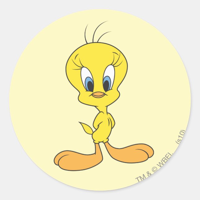 Sticker Rond TWEETY™ Fière (Devant)
