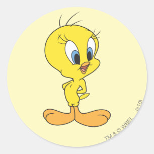 Sticker Rond TWEETY™ Haha