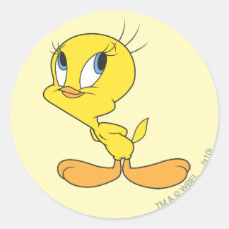 Sticker Rond TWEETY™ Hmm