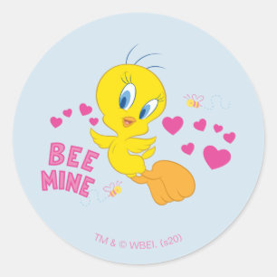 Sticker Rond TWEETY™ - Mine d'abeilles