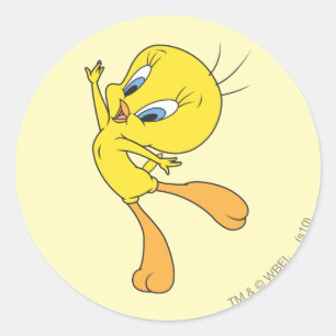Sticker Rond TWEETY™ See Me Fly