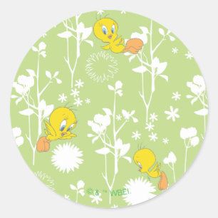 Sticker Rond TWEETY™ - Vibes au printemps