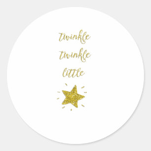 Sticker Rond Twinkle