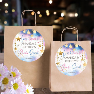 Sticker Rond Twinkle scintillement petit star genre révéler la 