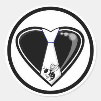 STICKER ROND TYBEE LOVE