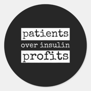 Sticker Rond Type 1 Cadeaux De Diabète Pour Hommes Diabétiques 
