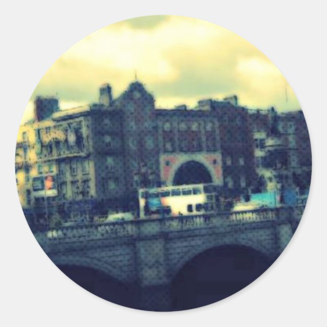 Sticker Rond Type pop (Devant)