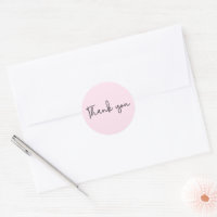 Typographie moderne simple bébé fille Merci bâton