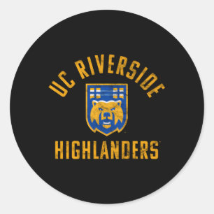 Sticker Rond Uc Riverside Highlanders Large