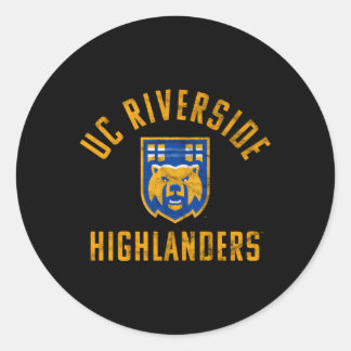 Sticker Rond Uc Riverside Highlanders Large