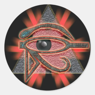 Sticker Rond udjat 2