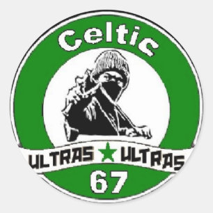 STICKER ROND ULTRAS. CELTIQUE