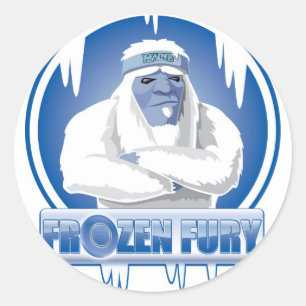 Sticker Rond UM_Frozen_Fury
