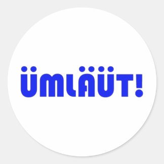 STICKER ROND ÜMLÄÜT !