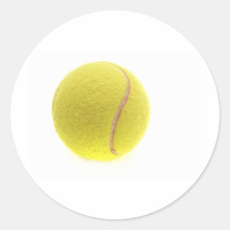 Sticker Rond Un ballon de tennis