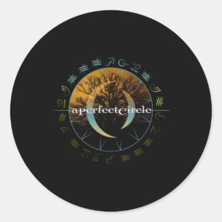 Sticker Rond Un Cercle parfait, €"Bois
