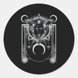 Sticker Rond Un Cercle parfait - Crescents