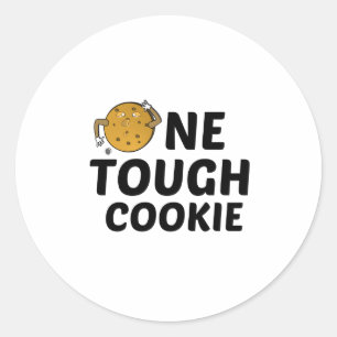 STICKER ROND UN COOKIE DIFFICILE