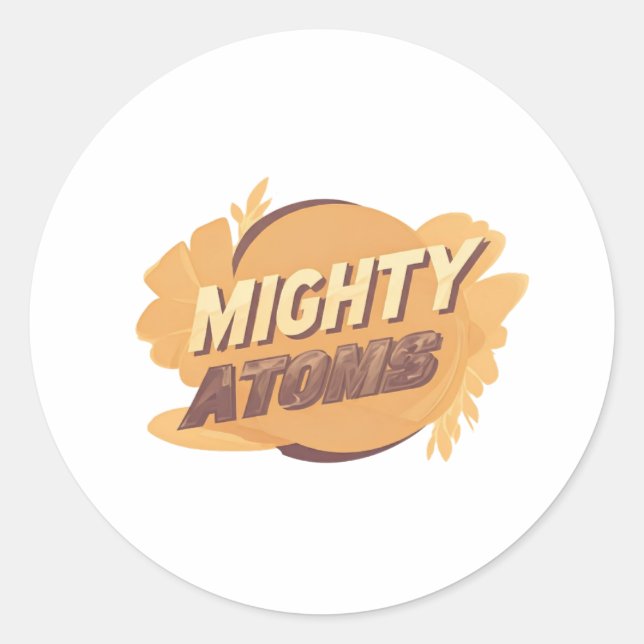 Sticker Rond Un hommage moderne à la boîte aux femmes (Devant)