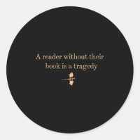 Un Lecteur Sans Leur Livre Est Tragique - Lire Le