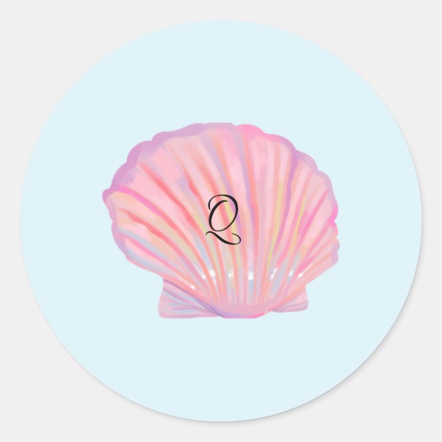 Sticker Rond Un mariage Dreamy Beach (Devant)