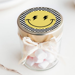 Sticker Rond Un mec heureux   Boys Rad Kids 1er anniversaire