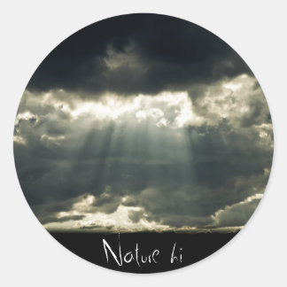 Sticker Rond un moment créé