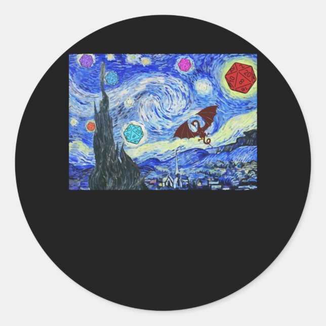 Sticker Rond Un Motif Qui Vaut La Peine Du DM (Devant)