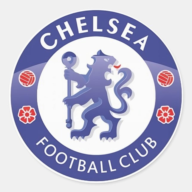 Sticker Rond Un nouveau design Chelsea (Devant)