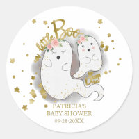 Un Petit Boo Cute Halloween Classe Baby shower Fil